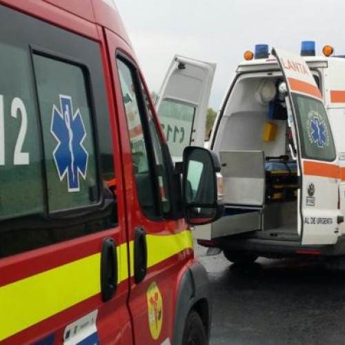 Accident rutier pe strada Ștefan cel Mare din Turda
