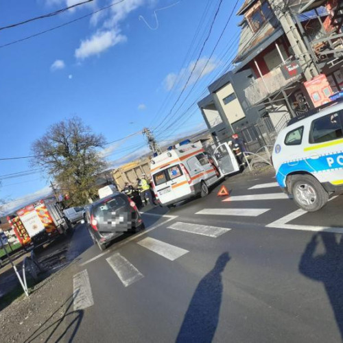 Accident rutier în Ciucea, județul Cluj