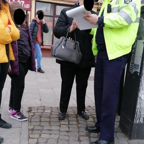 Poliția din Cluj a sancționat 144 de pietoni pentru traversări ilegale