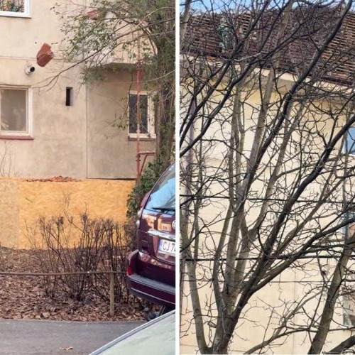 Incident periculos la un bloc din Gheorgheni