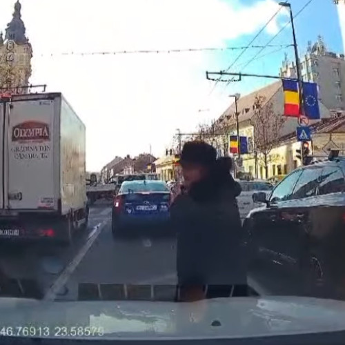 O bătrână a fost salvată de la o tragedie în Cluj