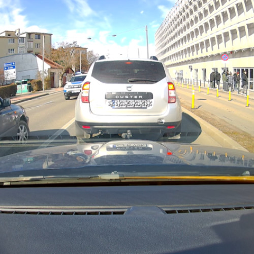 Sofer teribilist din Cluj-Napoca, prins de karma în trafic