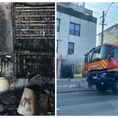 Incendiu stins rapid, fără victime
