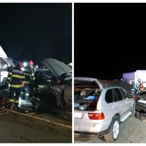 Accident rutier la Nădășelu, trei bărbați răniți