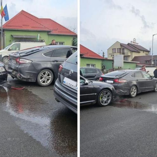 Accident rutier în Florești, Cluj, fără răniți