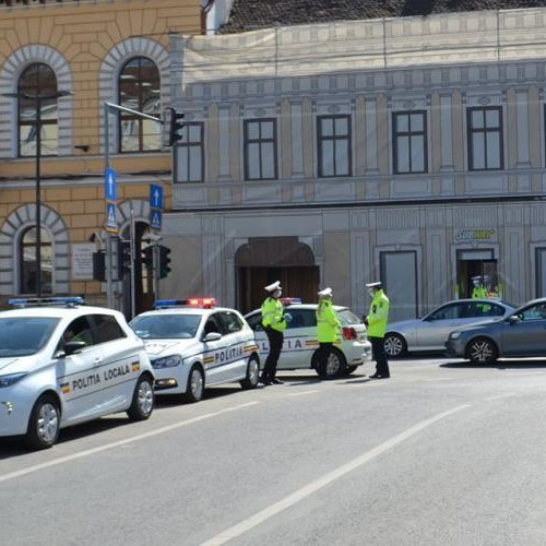Acțiune de amploare a poliției rutiere în Cluj