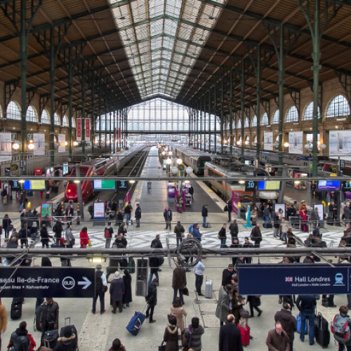 Traficul feroviar întrerupt în Gara de Nord din Paris din cauza unei bombe neexplodate