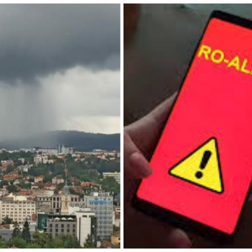 Avertizare RO-Alert pentru zona montană a județului Cluj