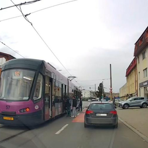 Pietoni aproape spulberati de o soferita in Cluj-Napoca
