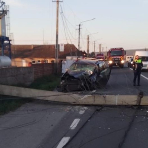 Accident grav în Bontida, județul Cluj
