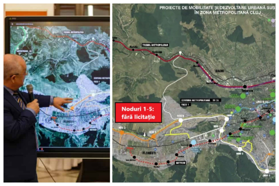 Guvernul discută actualizarea indicatorilor pentru Centura Metropolitană Cluj