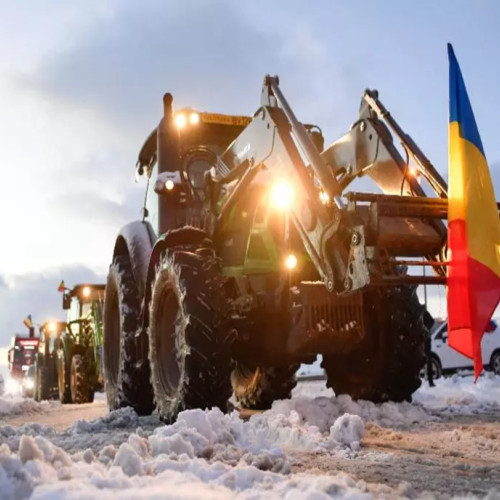 Fermieri și transportatori continuă protestele împotriva măsurilor Guvernului