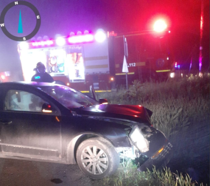 Accident rutier în Fizesu Gherlii, un bărbat rănit