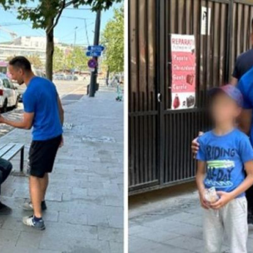 Crescut la Casa de Copii, azi oferă înghețată celor mai sărmani! Un tânăr din Cluj aduce speranță în mijlocul caniculei FOTO/VIDEO