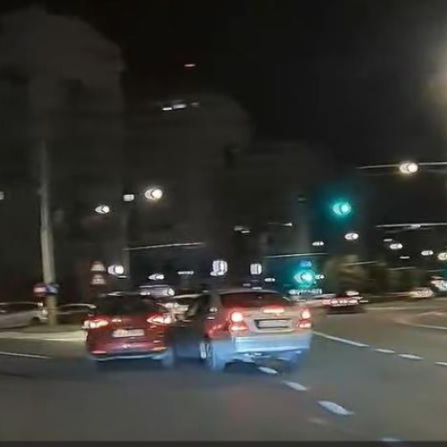 accident în sensul giratoriu marasti din cluj-napoca filmat live