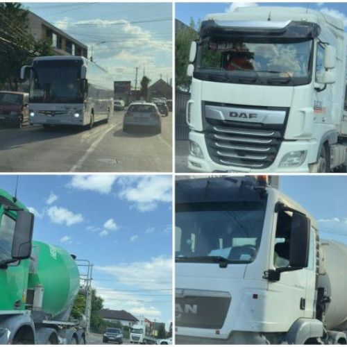 trafic greu deranjant pe străzile din Cluj-Napoca