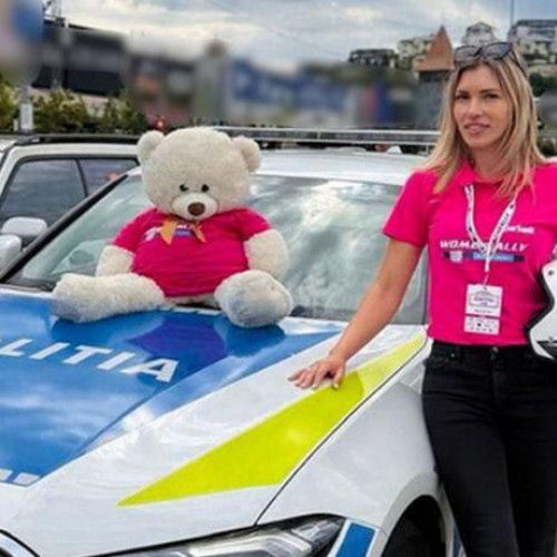 Diana, angajată a IPJ Cluj, participă la competiții de motorsport în timpul liber