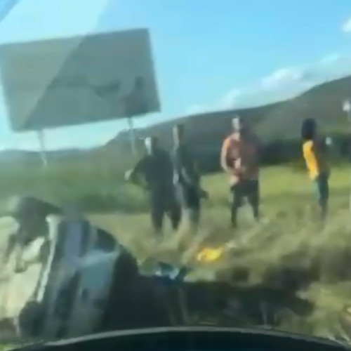 Accident rutier la ieșirea din Gilău spre Huedin