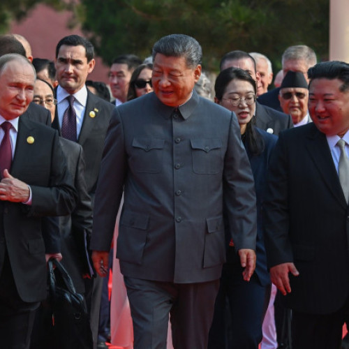 Trioul Xi Jinping, Putin și Kim Jong-un, la Beijing, în 80 de ani de la sfârșitul celui de-al doilea război mondial
