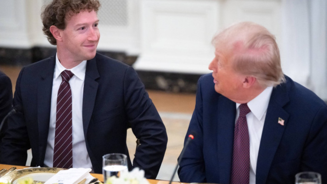 Moment jenant pentru Mark Zuckerberg la cină cu Donald Trump la Casa Albă