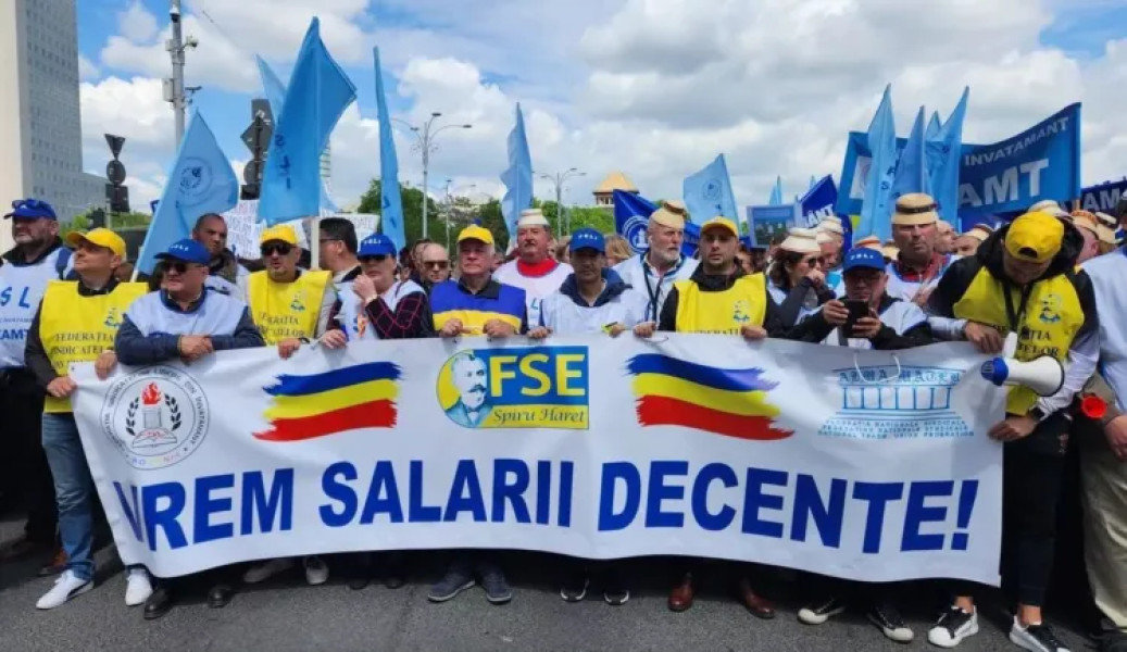 Tensiunile din învățământ cresc: proteste extinse, obiective clare ale sindicatelor