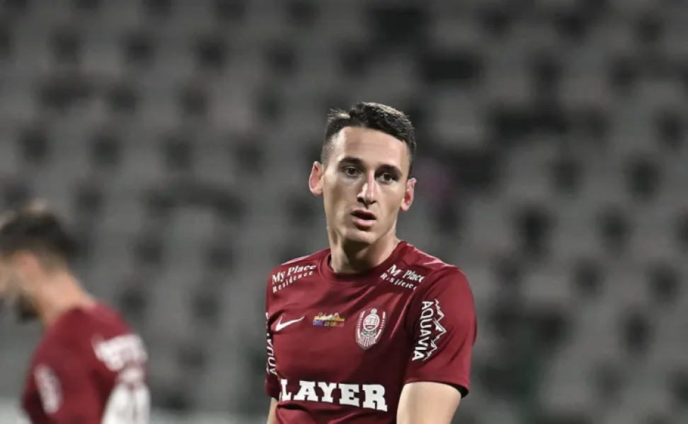 Transferul lui Alin Fică de la CFR Cluj la Rapid București nu s-a finalizat înainte de miezul nopții