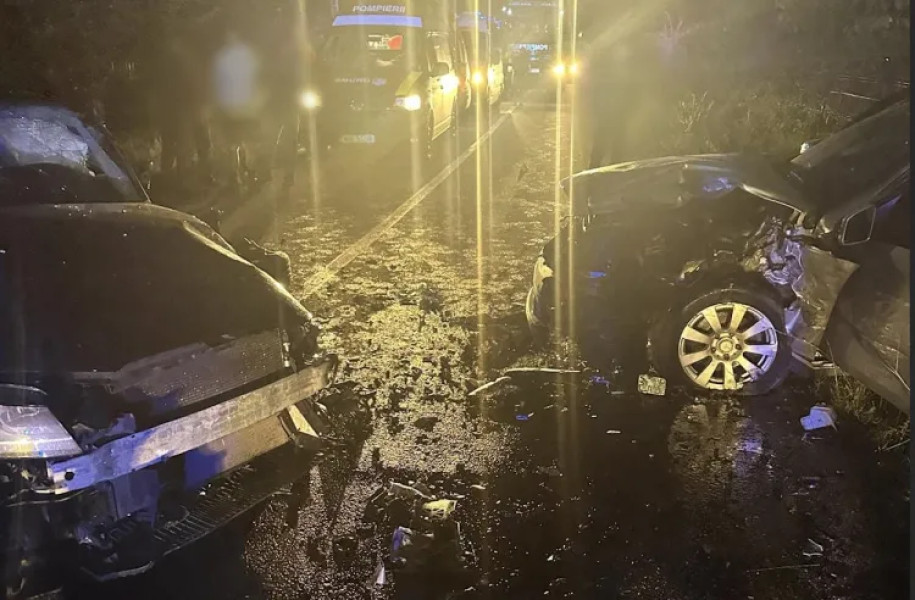 Pompierii din Turda intervin la accident în Ciurila; bărbat încarcerat extras
