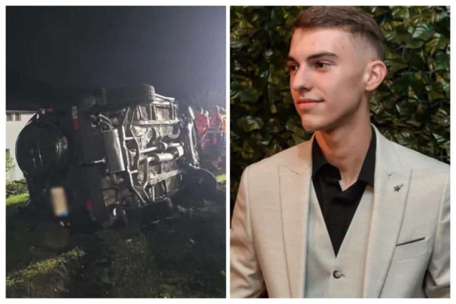 Tânăr de 20 de ani din Cluj a murit într-un accident în Baciu