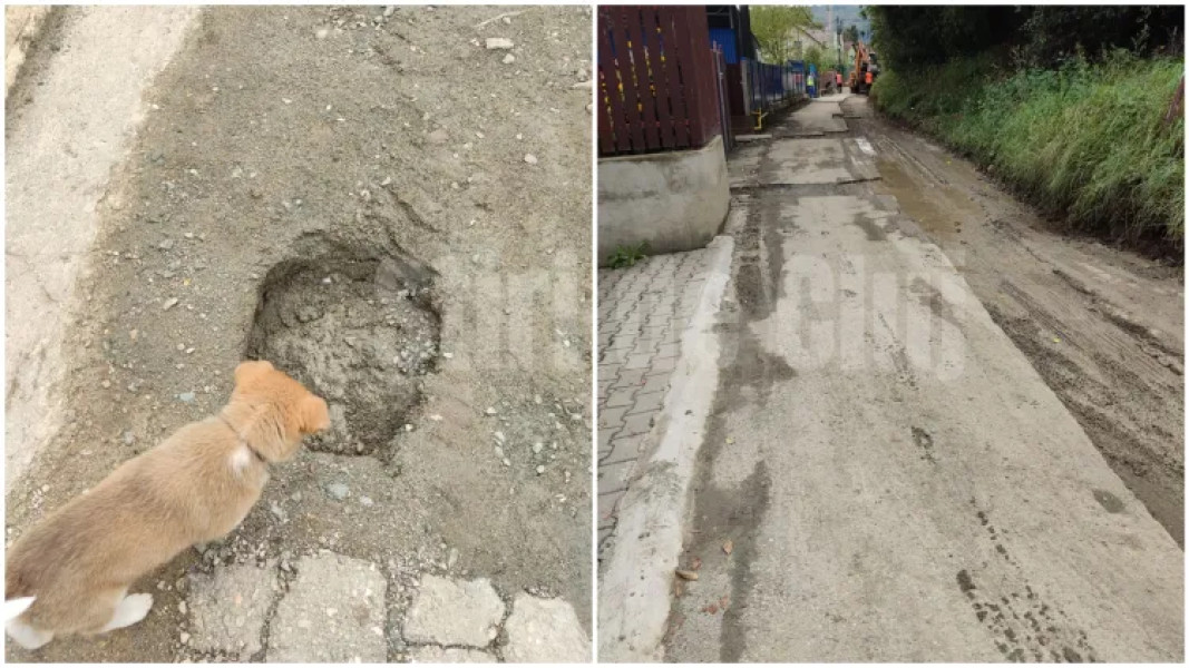 Nemulțumiri în Baciu: drum îngust și promisiuni neglijate