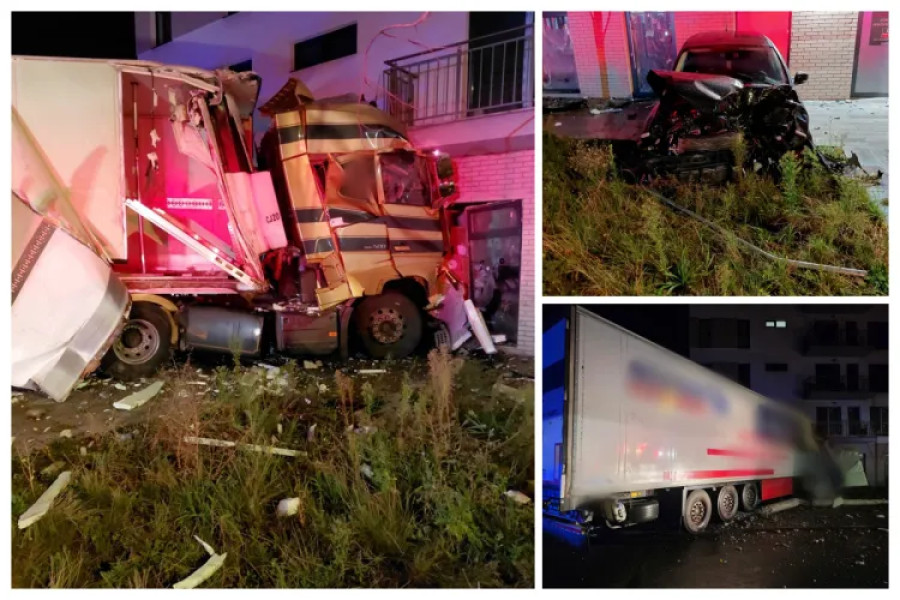 Accident rutier grav la Cluj-Napoca, pe strada Oașului, în zori
