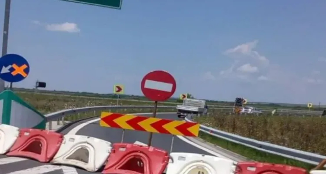 Alertă pentru șoferi! Restricții de circulație pe autostrada A10 Sebeș – Turda! Conduceți cu prudență