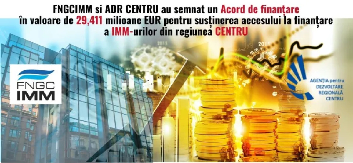 IMM-urile din Regiunea Centru primesc peste 29 milioane euro pentru acces la credite și investiții