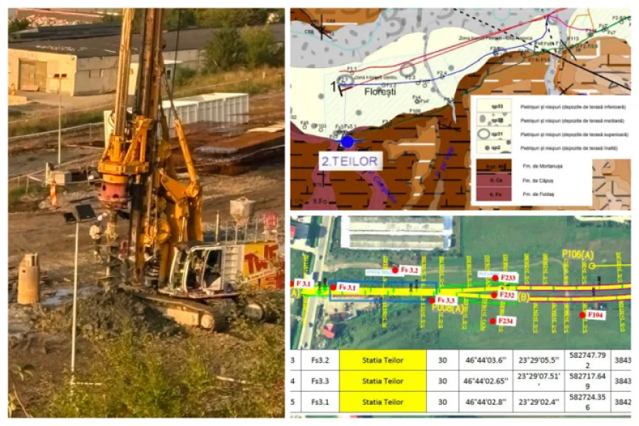 Controversa asupra rocii vulcanice încetinește lucrările la metroul din Cluj-Napoca