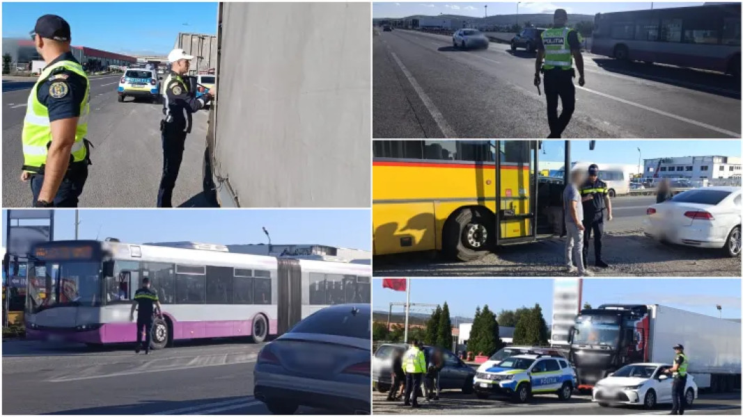 Acțiune pentru siguranța pasagerilor în transportul public din Sânnicoară