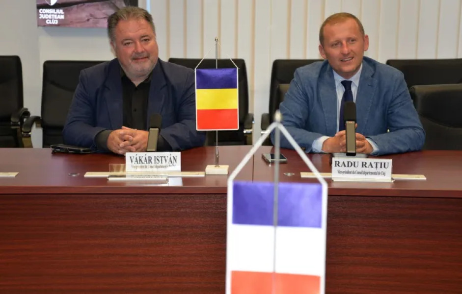 O delegație franceză a vizitat Clujul pentru consolidarea parteneriatelor
