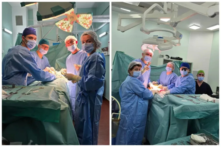 Institutul din Cluj-Napoca a realizat patru transplanturi renale într-o singură zi