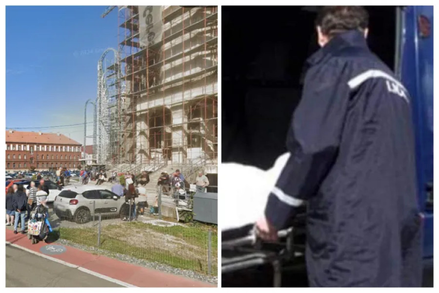 Bărbat găsit mort în spatele bisericii din piața Timotei Cipariu, Cluj-Napoca
