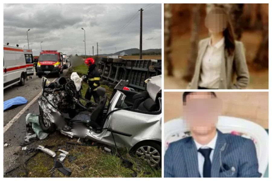 Tragedie pe DN1C în Cluj: doi tineri din Maramureș și-au pierdut viața într-un accident
