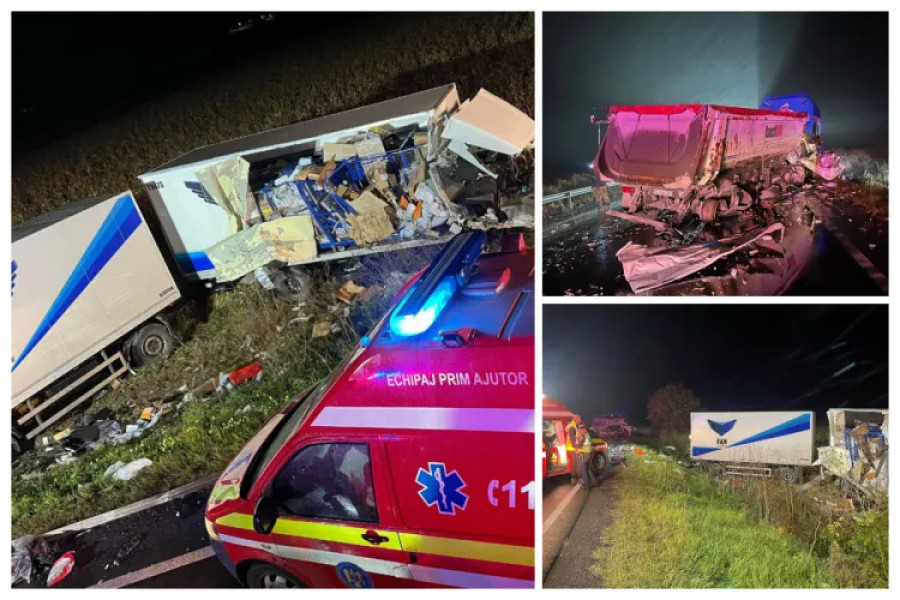 Accident mortal în Mureș: TikTokerul „Truckscobar” a murit într-un coliziune între camion și autobasculantă