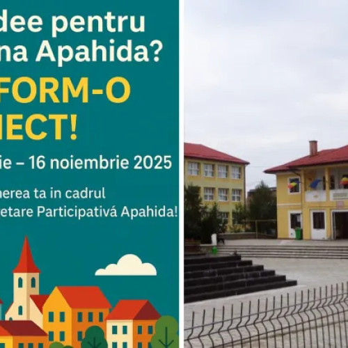 Apahida lansează programul de bugetare participativă 2025 pentru implicarea localnicilor