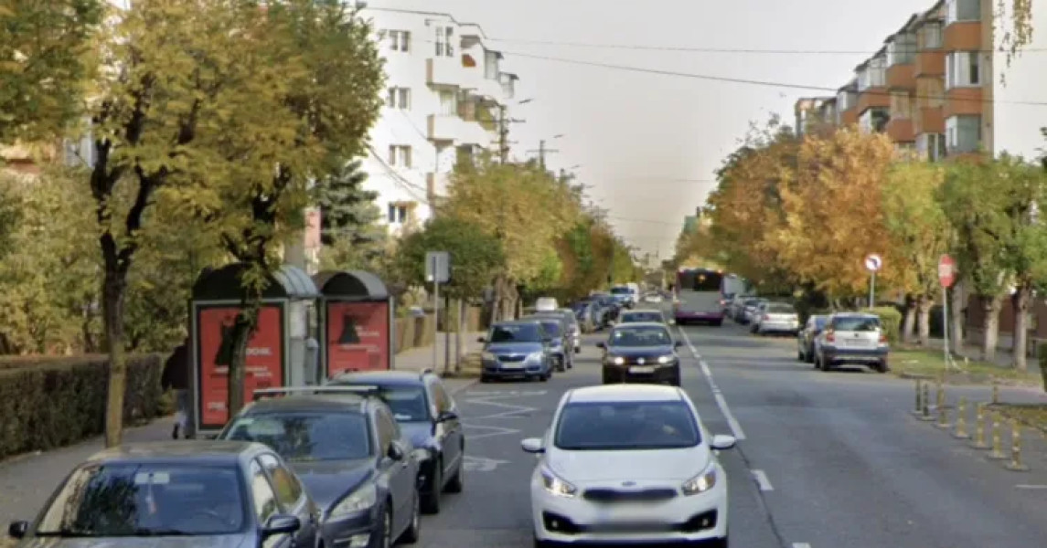 Pericol pentru pietoni pe strada Alexandru Vlahuță din Cluj-Napoca