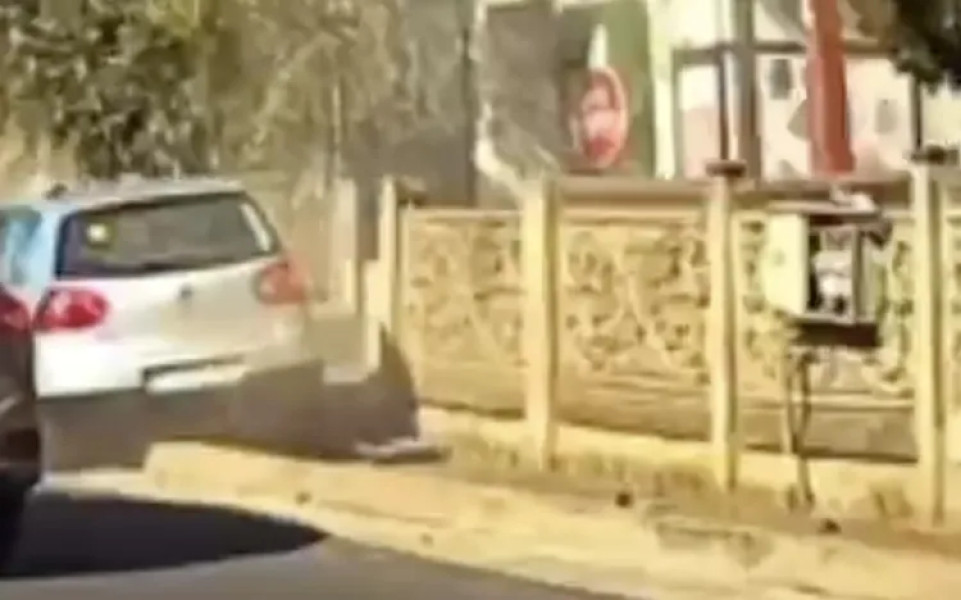 Accident în Baciu: șofer beat a avariat conducta de gaz și panoul electric