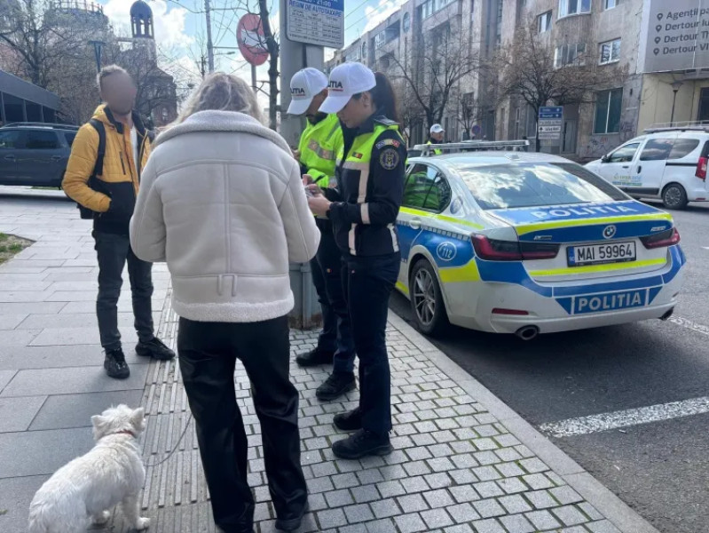 Acțiune a polițiștilor clujeni pentru creșterea siguranței rutiere pe principalele drumuri