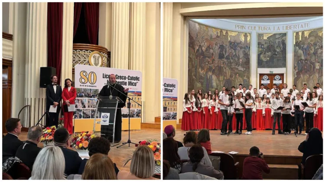 Liceul Greco-Catolic „Inochentie Micu” din Cluj-Napoca a sărbătorit 80 de ani de la inaugurare