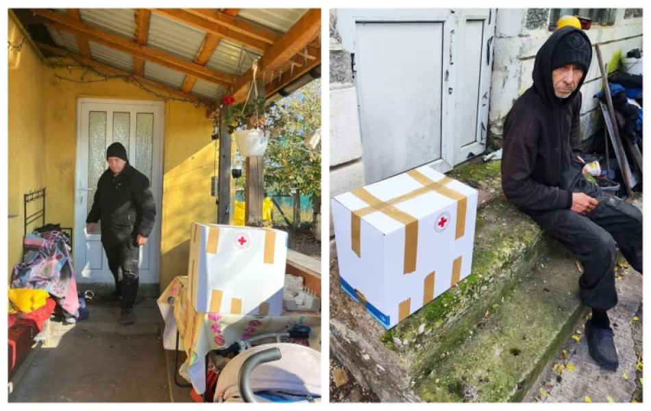 44 de persoane în dificultate sprijinite cu pachete alimentare la Cluj