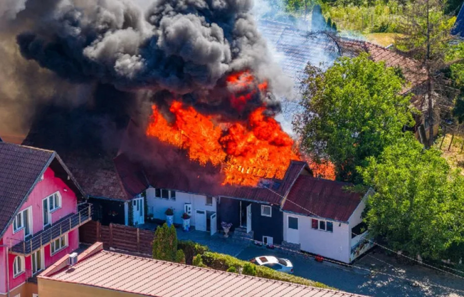 Incendiul de la restaurantul Panorama del Baron, cauzat intenționat de persoane fără adăpost
