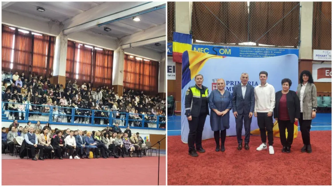 Peste 700 de elevi și profesori au învățat despre pericolele drogurilor la Dej