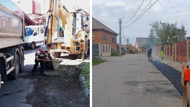 Începe întreținerea drumului județean DJ 107J între DJ 107M și Finișel