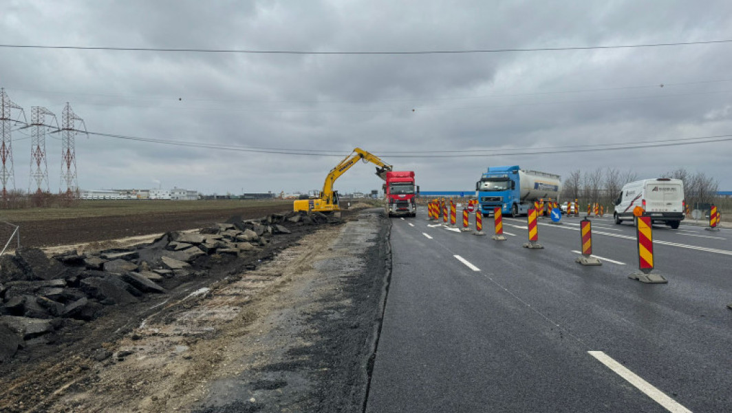 Autostrada A0 Sud se apropie de finalizarea primului lot de 17 km: Cioturi inaugurate, pasaj deschis, constructie nod DN 4