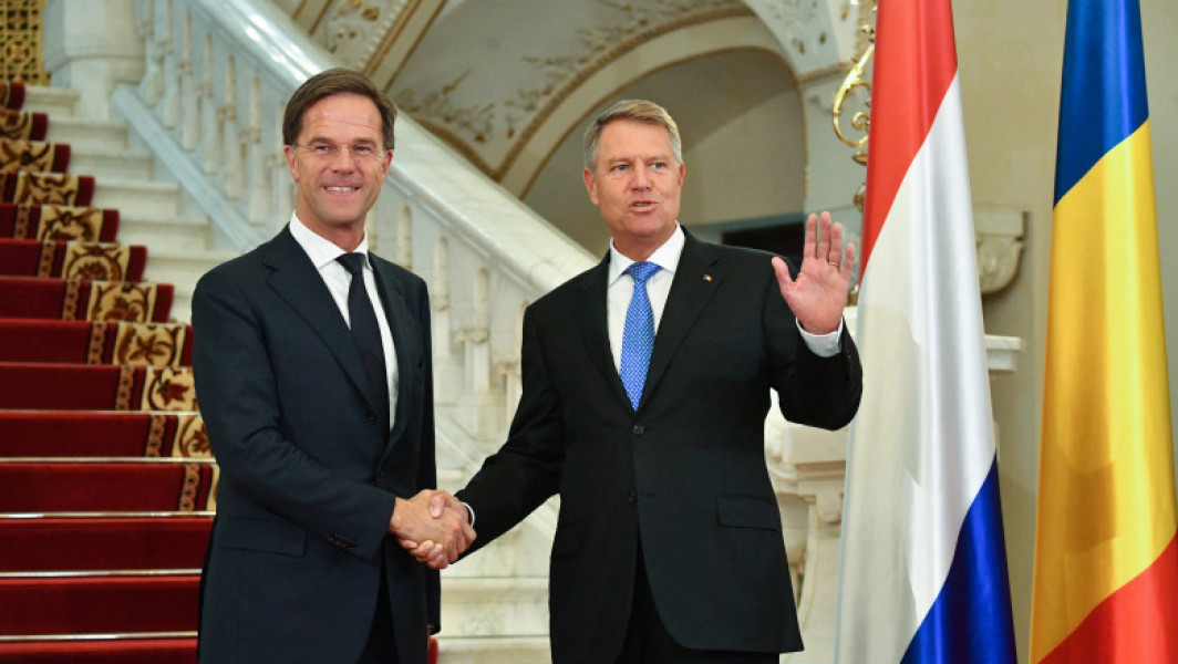 Mark Rutte: Am lucrat bine cu Klaus Iohannis, liderul român,și niciun cuvânt despre NATO